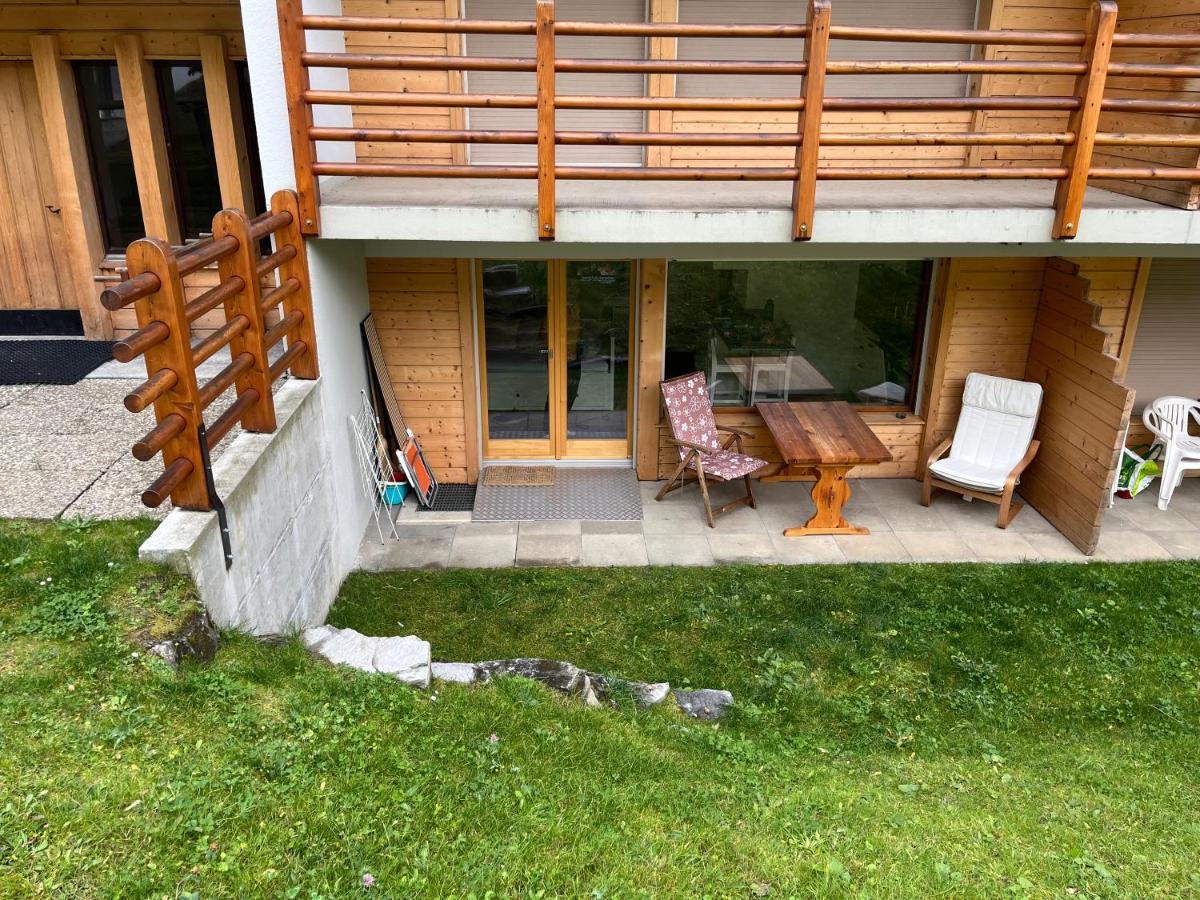 Magnifique Studio Ski In-Ski Out - Pas De Parking Hiver Verbier Exterior foto